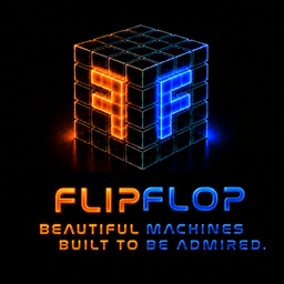 FlipFlop cube logo