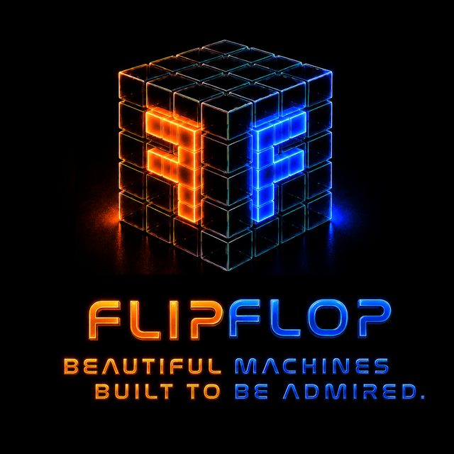 FlipFlop — beautiful machines, built to be admired